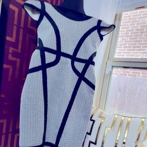 SHOW STOPPER: Bandage backless mini dress